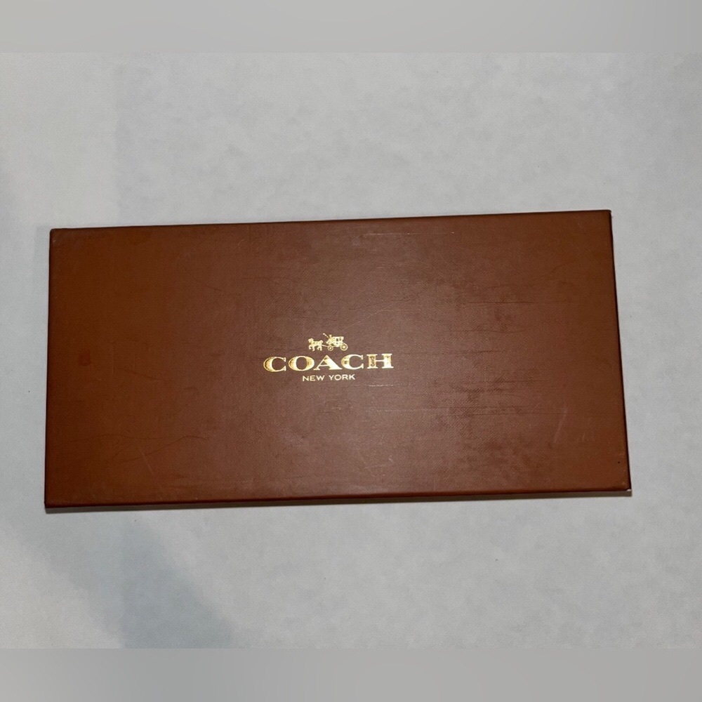 Authentic Coach Shoe box